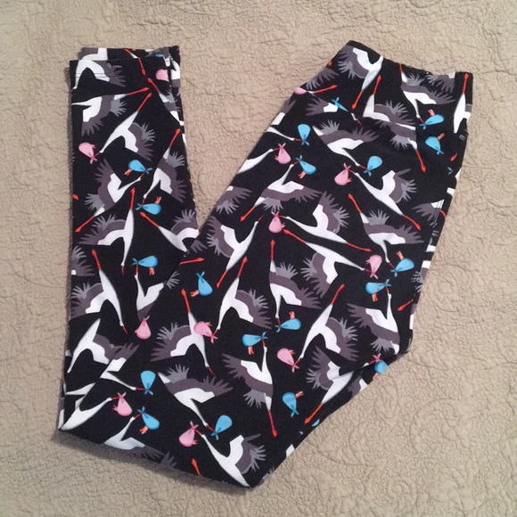 LuLaRoe Pants - Stork LuLaRoe leggings